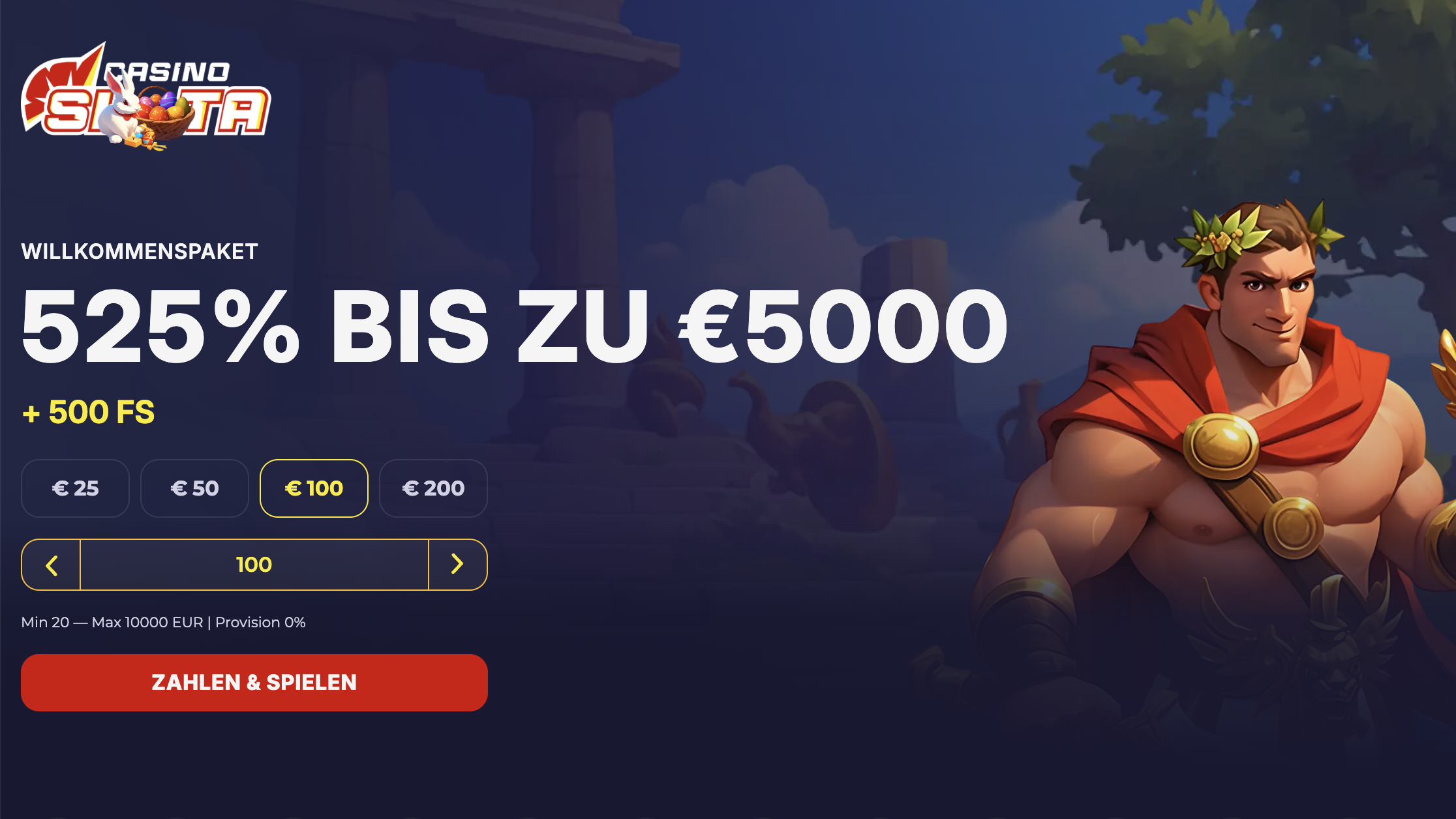 Slota Casino Bonus